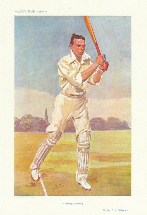 Cricketer trading card: Gillingham