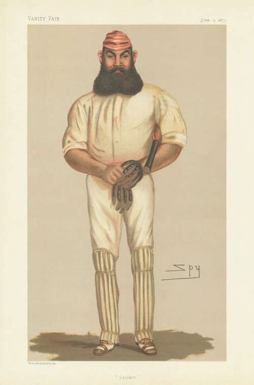 Cricketer trading card: W. G. Grace
