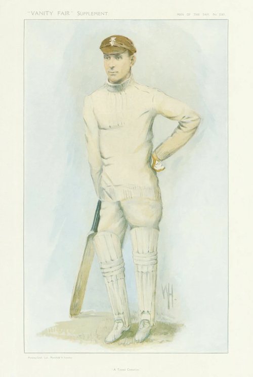 Cricketer trading card: Jack Hobbs