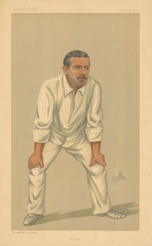 Cricketer trading card: Hornby
