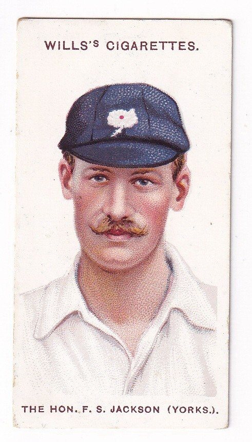 Cricketer trading card: Jackson (i)
