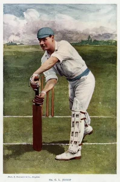 Cricketer trading card: Jessop (2)