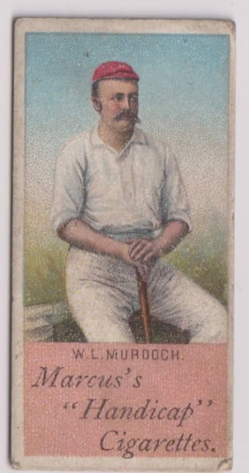 Cricketer trading card: Billy Murdoch