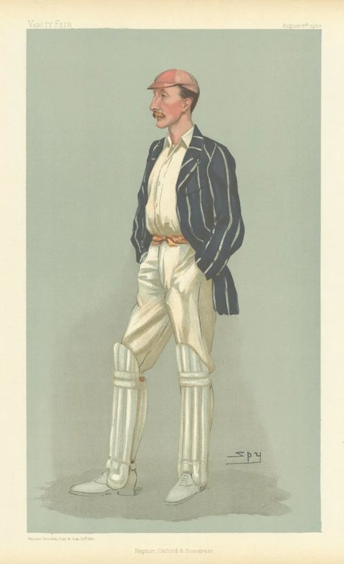 Cricketer trading card: Lionel Palairet