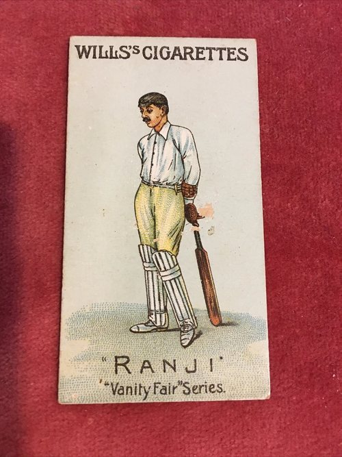 Cricketer trading card: K. S. Ranjitsinhji