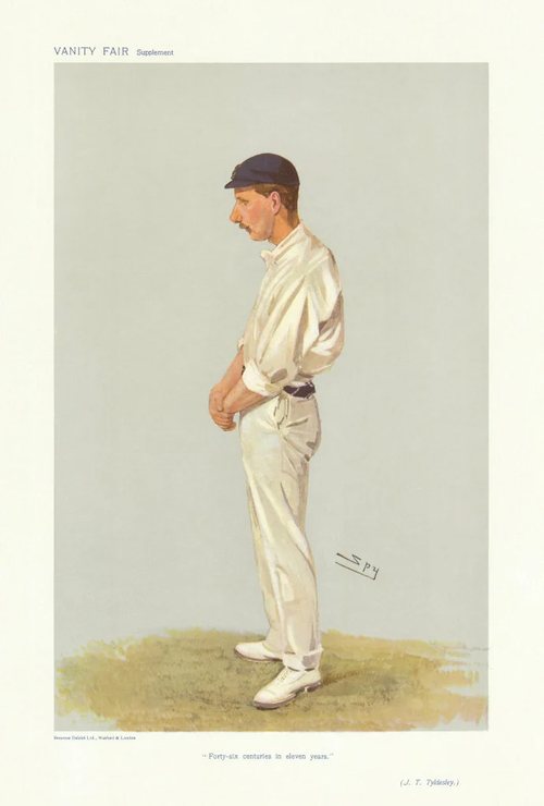 Cricketer trading card: Tyldsley