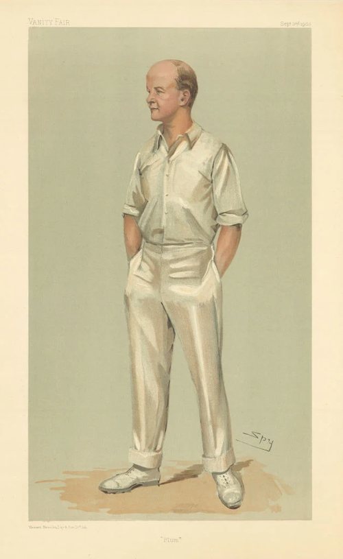 Cricketer trading card: Pelham Warner